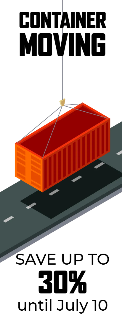 Custom Outdoor Yard Signs Multiple Sizes Container Moving