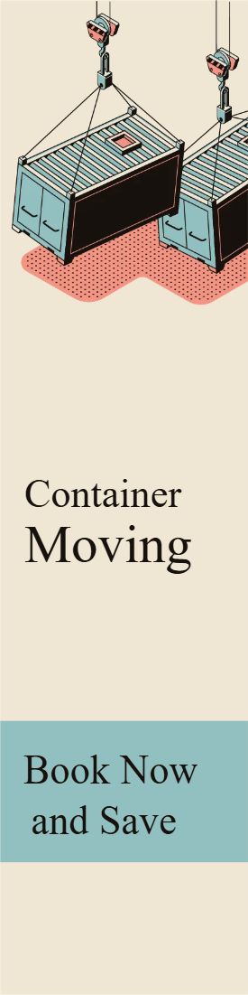 Custom Outdoor Yard Signs Multiple Sizes Container Moving Book Now and Save