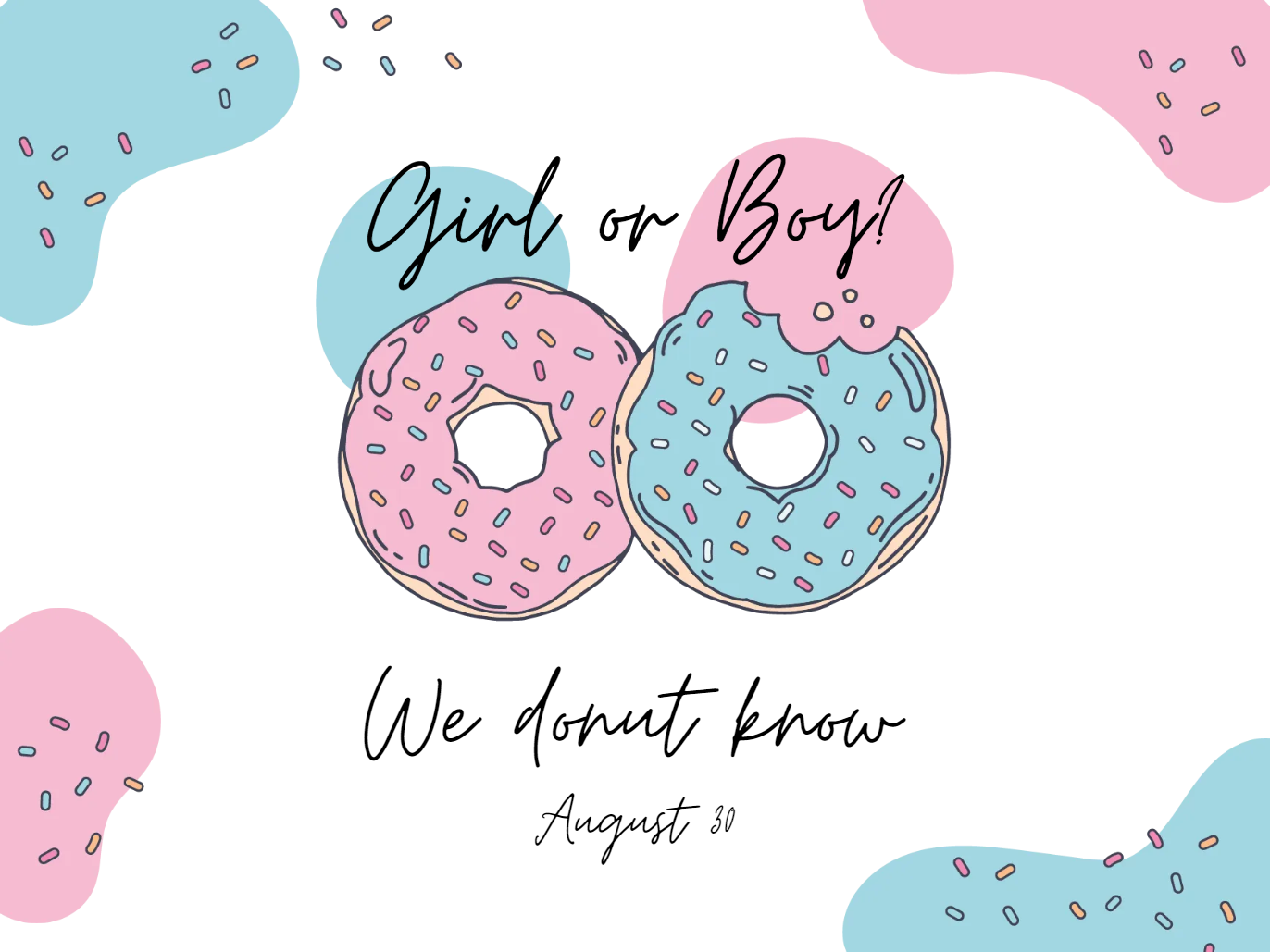 Custom Outdoor Yard Signs Multiple Sizes Gender Reveal