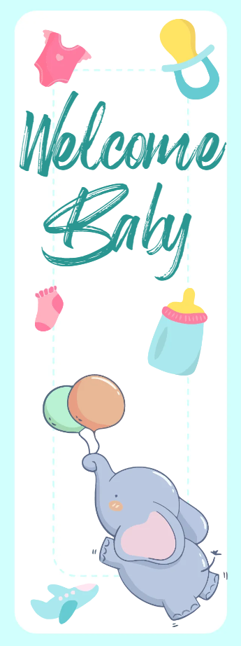 Custom Outdoor Yard Signs Multiple Sizes Welcome Home Baby