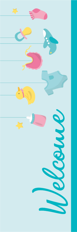 Custom Outdoor Yard Signs Multiple Sizes Welcome Baby