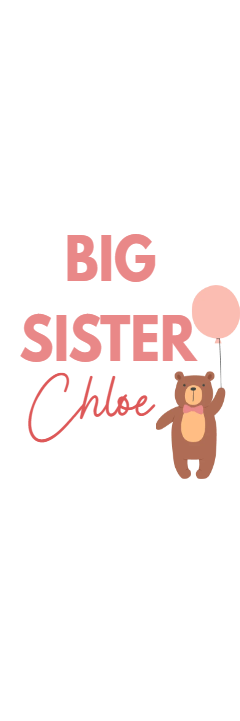 Custom Outdoor Yard Signs Multiple Sizes Big Sister