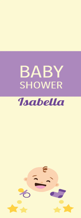 Custom Outdoor Yard Signs Multiple Sizes Baby Shower Sign