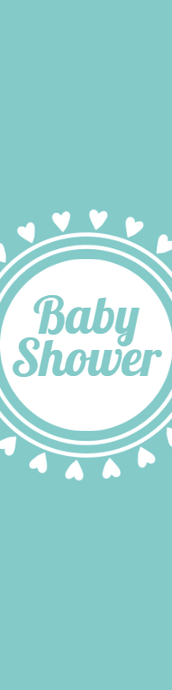 Custom Outdoor Yard Signs Multiple Sizes Baby Shower Hearts