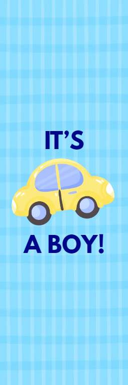 Custom Outdoor Yard Signs Multiple Sizes Boy Car