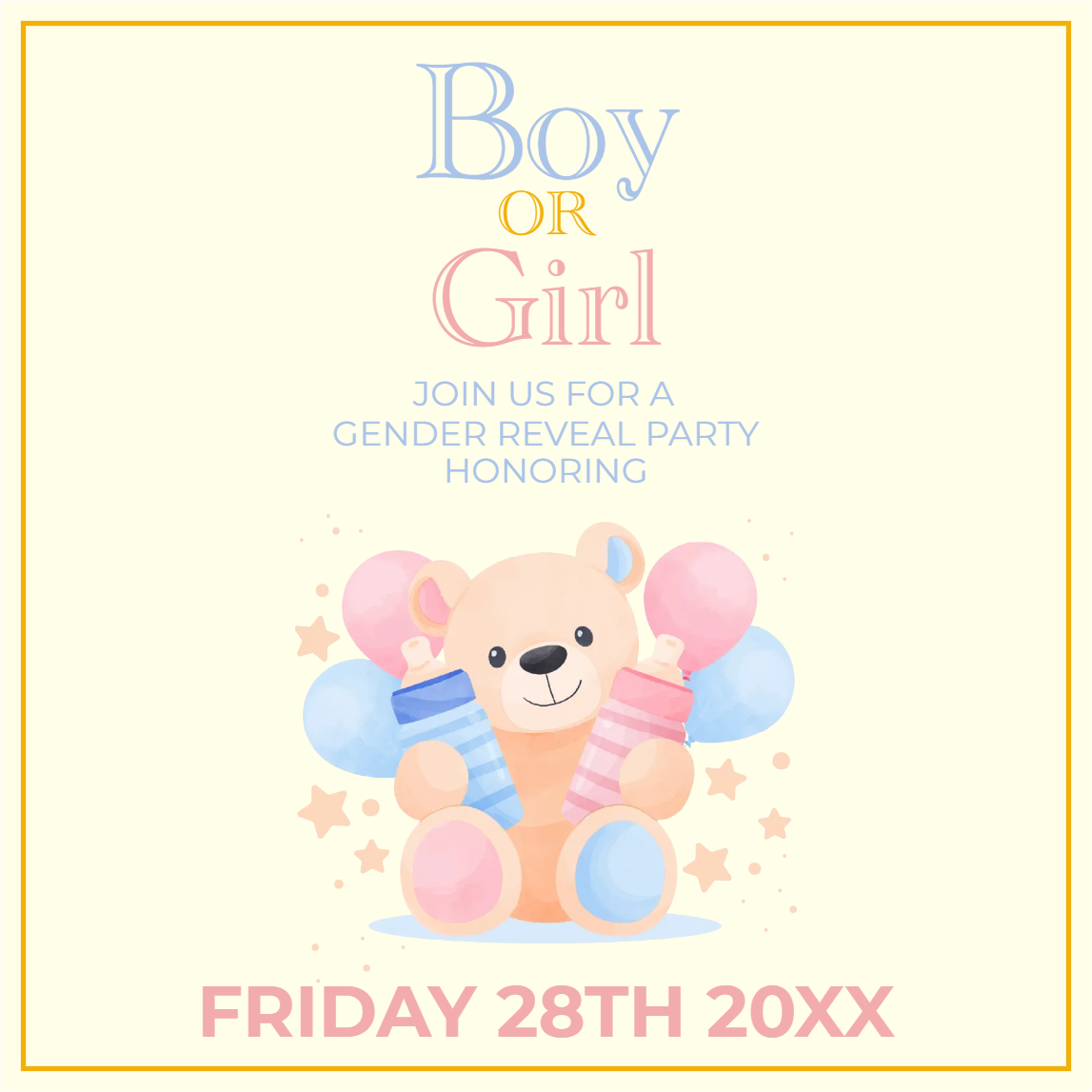 Custom Outdoor Yard Signs Multiple Sizes Boy or Girl