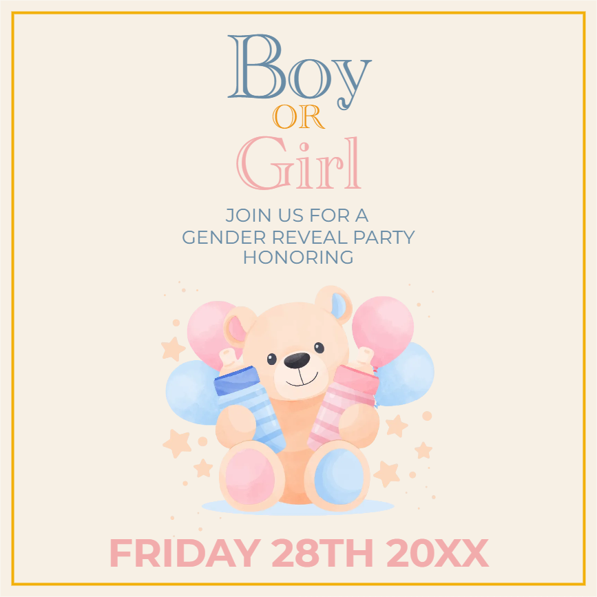 Custom Outdoor Yard Signs Multiple Sizes Boy or Girl