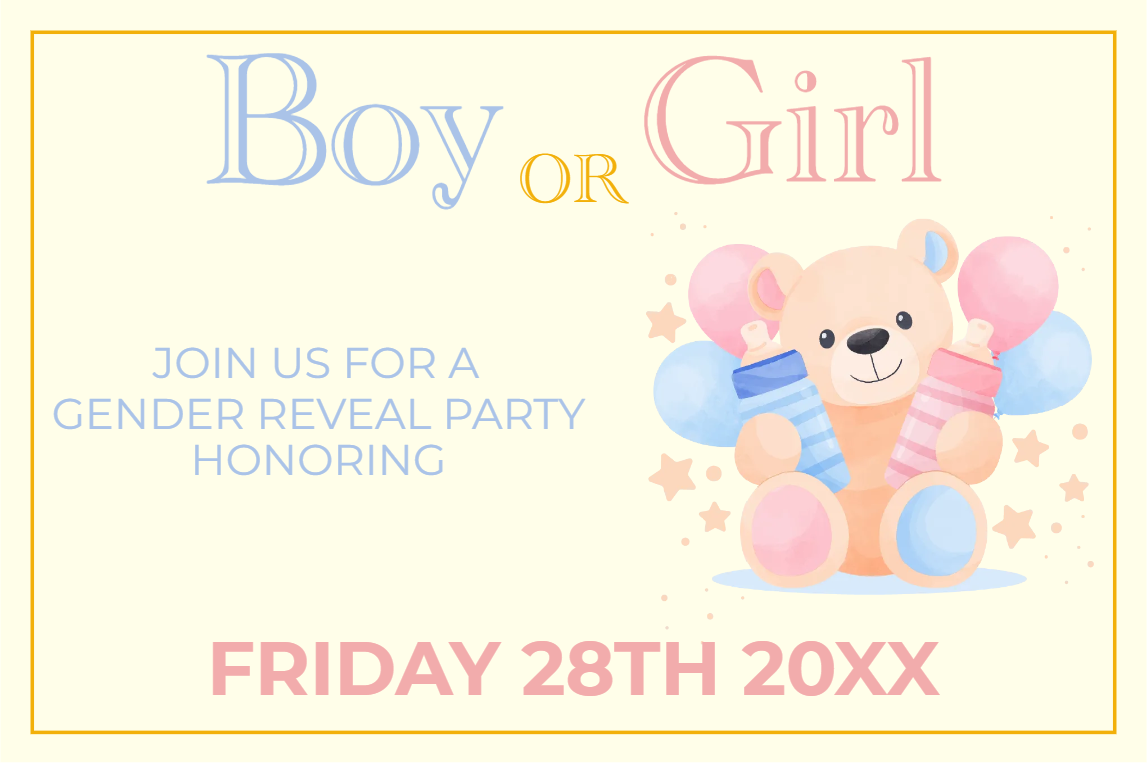 Custom Outdoor Yard Signs Multiple Sizes Boy or Girl