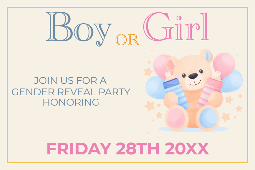 Custom Outdoor Yard Signs Multiple Sizes Boy or Girl