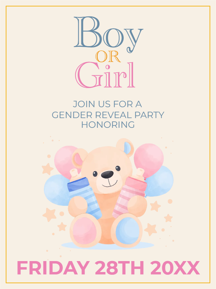 Custom Outdoor Yard Signs Multiple Sizes Boy or Girl