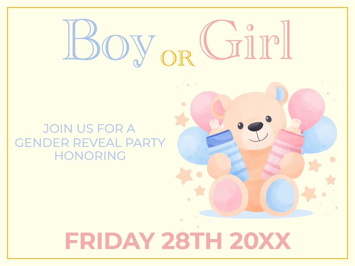 Custom Outdoor Yard Signs Multiple Sizes Boy or Girl