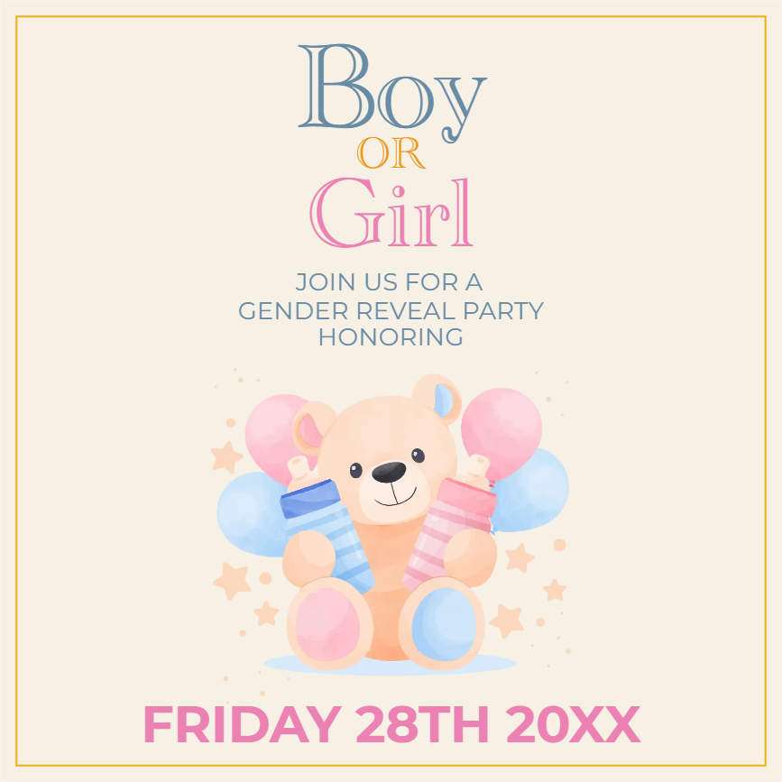 Custom Outdoor Yard Signs Multiple Sizes Boy or Girl