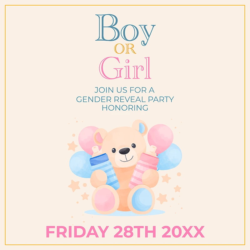 Custom Outdoor Yard Signs Multiple Sizes Boy or Girl