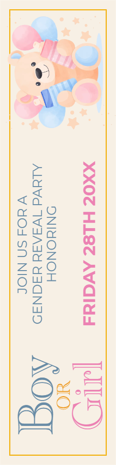 Custom Outdoor Yard Signs Multiple Sizes Boy or Girl