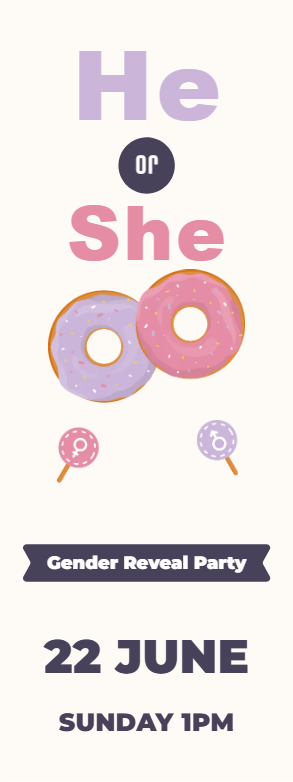 Custom Outdoor Yard Signs Multiple Sizes He or She