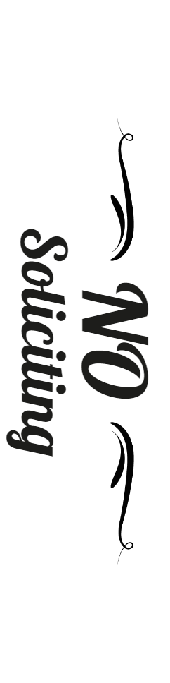 Custom Outdoor Yard Signs Multiple Sizes Quit Soliciting Please