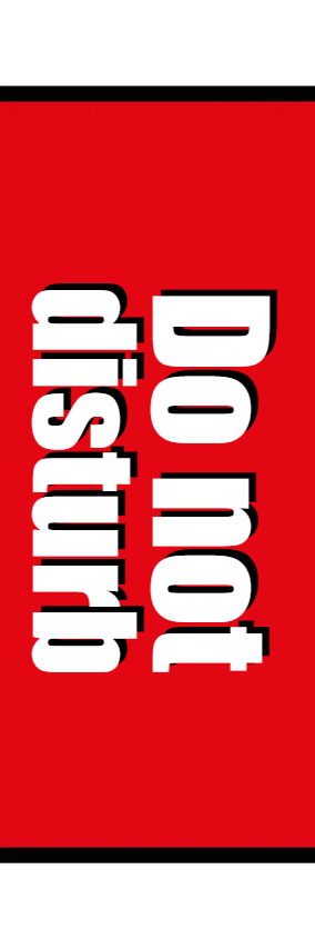 Custom Outdoor Yard Signs Multiple Sizes No Disturbances Allowed