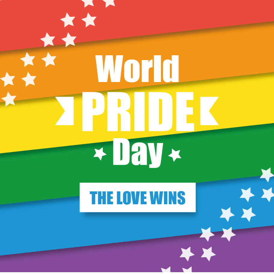 Custom Outdoor Yard Signs Multiple Sizes World Pride Day