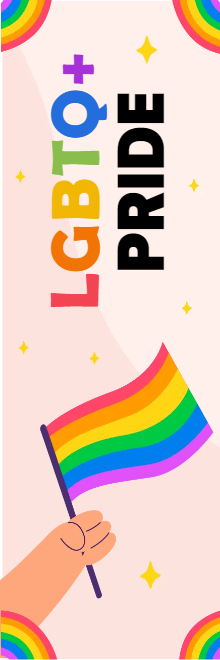 Custom Outdoor Yard Signs Multiple Sizes Pride Flag