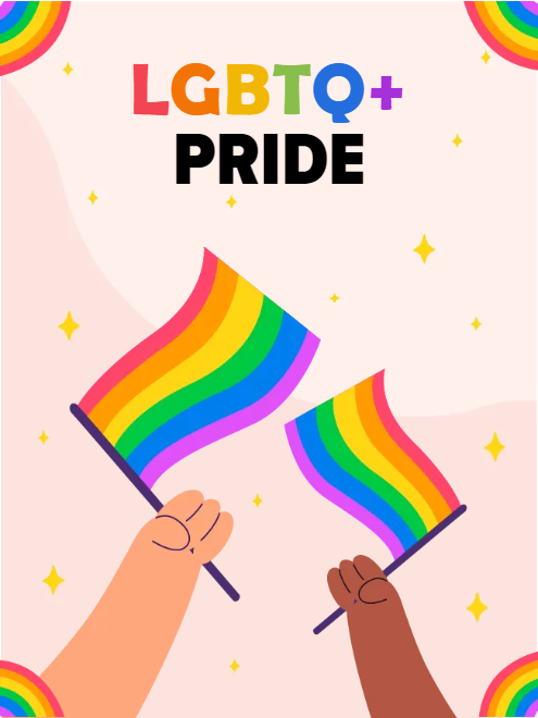 Custom Outdoor Yard Signs Multiple Sizes Pride Flag