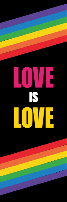 Custom Outdoor Yard Signs Multiple Sizes Love is Love
