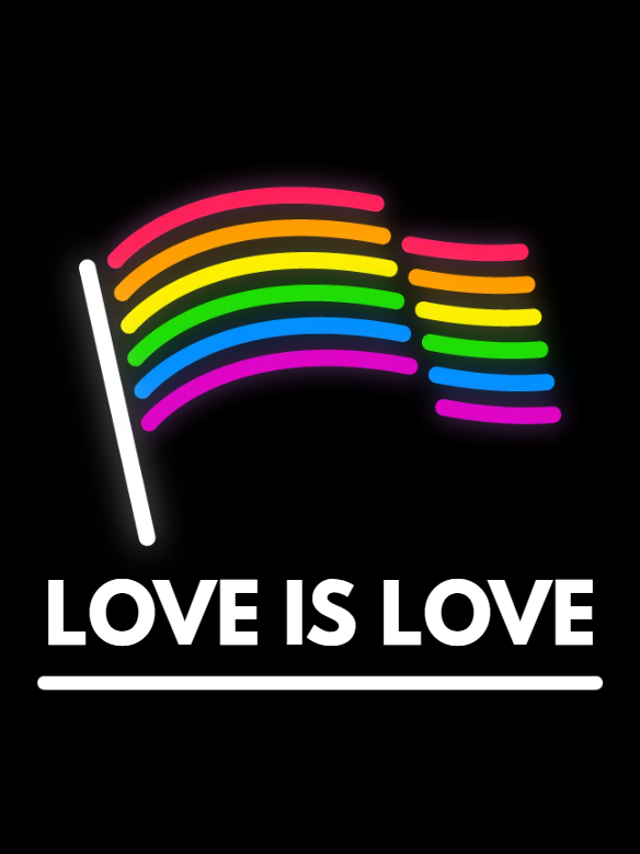 Custom Outdoor Yard Signs Multiple Sizes Love is Love