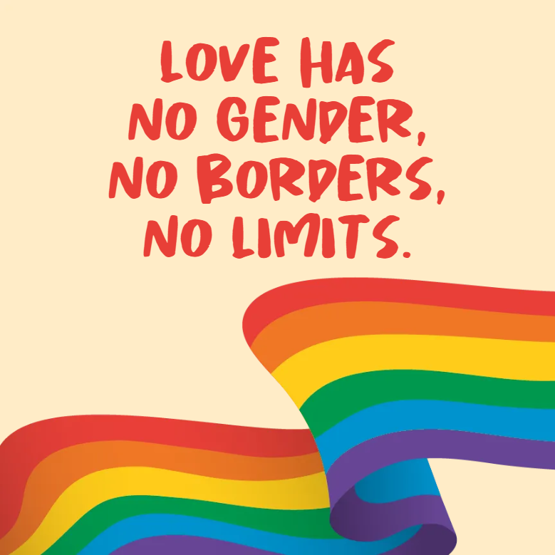 Custom Outdoor Yard Signs Multiple Sizes Love Has No Gender