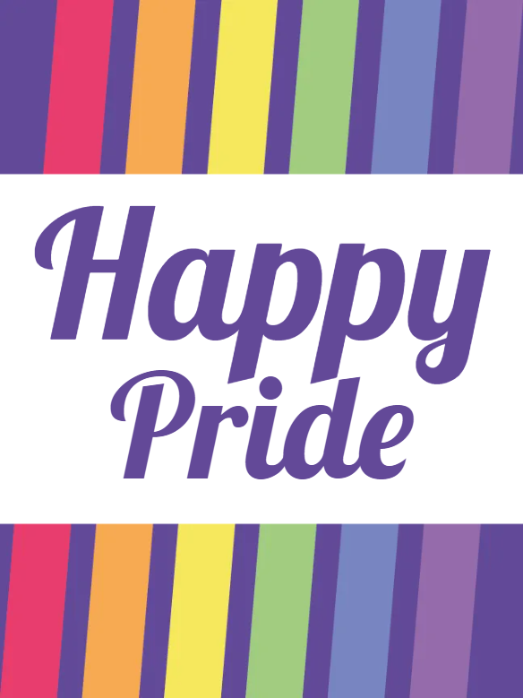 Custom Outdoor Yard Signs Multiple Sizes Happy Pride