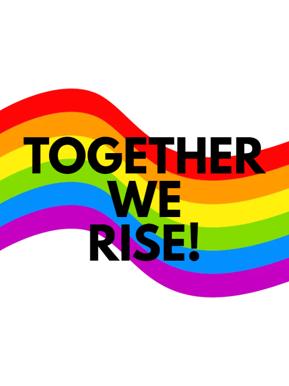 Custom Outdoor Yard Signs Multiple Sizes Together We Rise