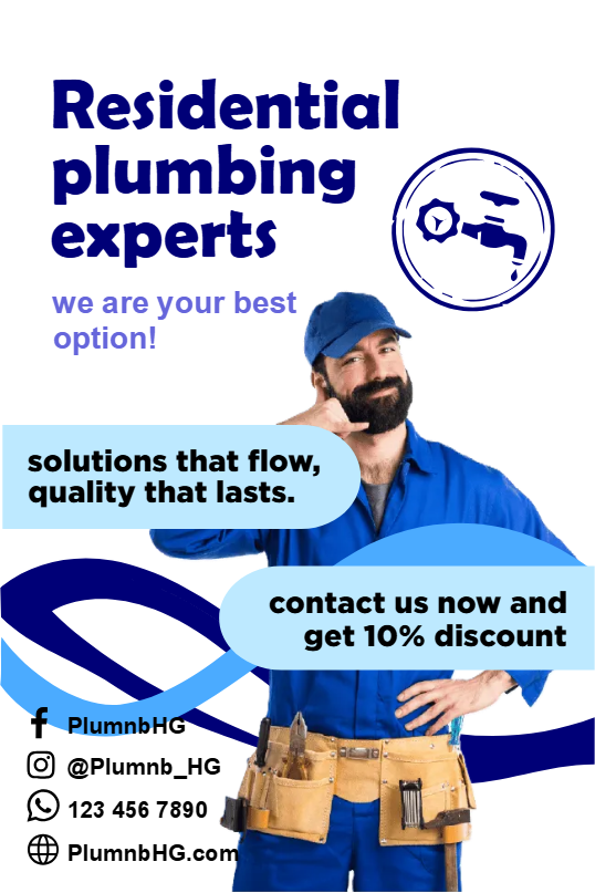 Custom Outdoor Yard Signs Multiple Sizes Experts in Residential Plumbing