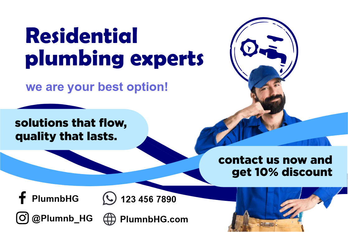 Custom Outdoor Yard Signs Multiple Sizes Experts in Residential Plumbing