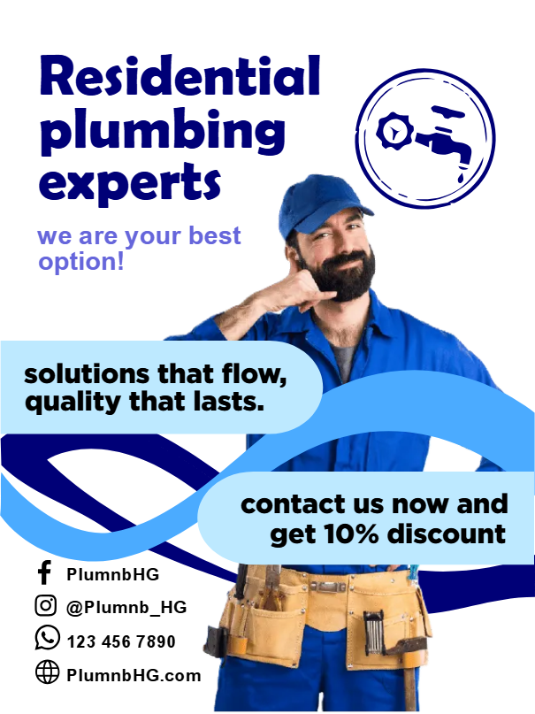 Custom Outdoor Yard Signs Multiple Sizes Experts in Residential Plumbing