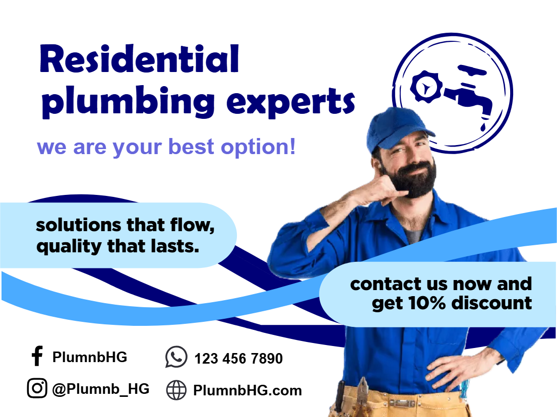 Custom Outdoor Yard Signs Multiple Sizes Experts in Residential Plumbing