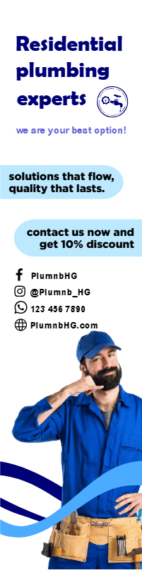 Custom Outdoor Yard Signs Multiple Sizes Experts in Residential Plumbing