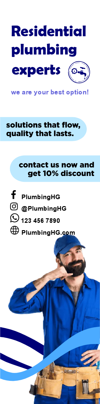 Custom Outdoor Yard Signs Multiple Sizes Experts in Residential Plumbing