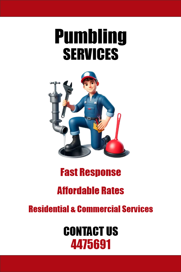 Custom Outdoor Yard Signs Multiple Sizes Quick Plumbing Repair