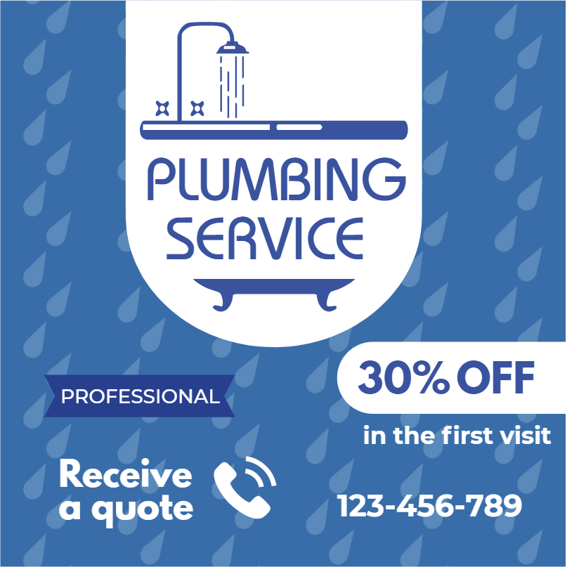 Custom Outdoor Yard Signs Multiple Sizes Professional Plumbing Service