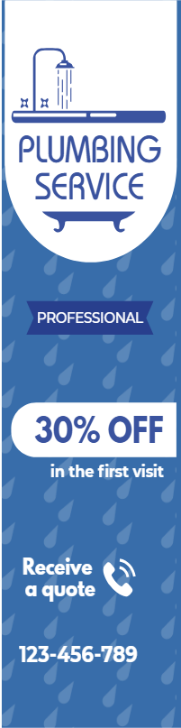 Custom Outdoor Yard Signs Multiple Sizes Professional Plumbing Service