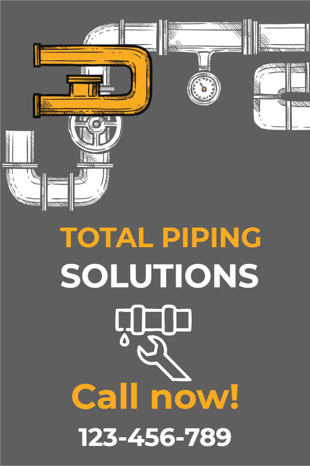 Custom Outdoor Yard Signs Multiple Sizes Total Piping Solutions