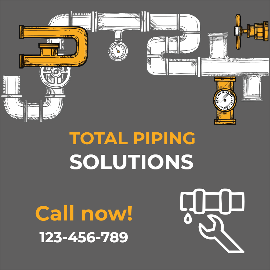 Custom Outdoor Yard Signs Multiple Sizes Total Piping Solutions