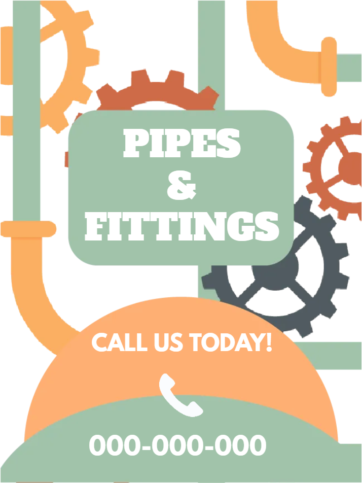 Custom Outdoor Yard Signs Multiple Sizes Pipes and Fittings Call Us Today!