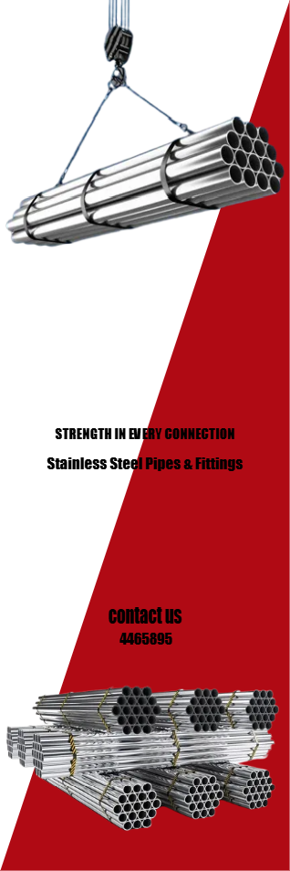 Custom Outdoor Yard Signs Multiple Sizes Stainless Steel Pipes and Fittings