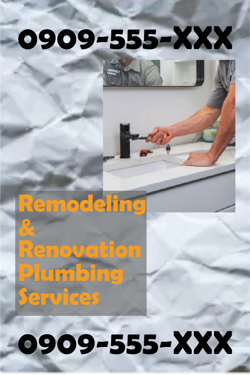 Custom Outdoor Yard Signs Multiple Sizes Remodeling and Renovation Plumbing Services