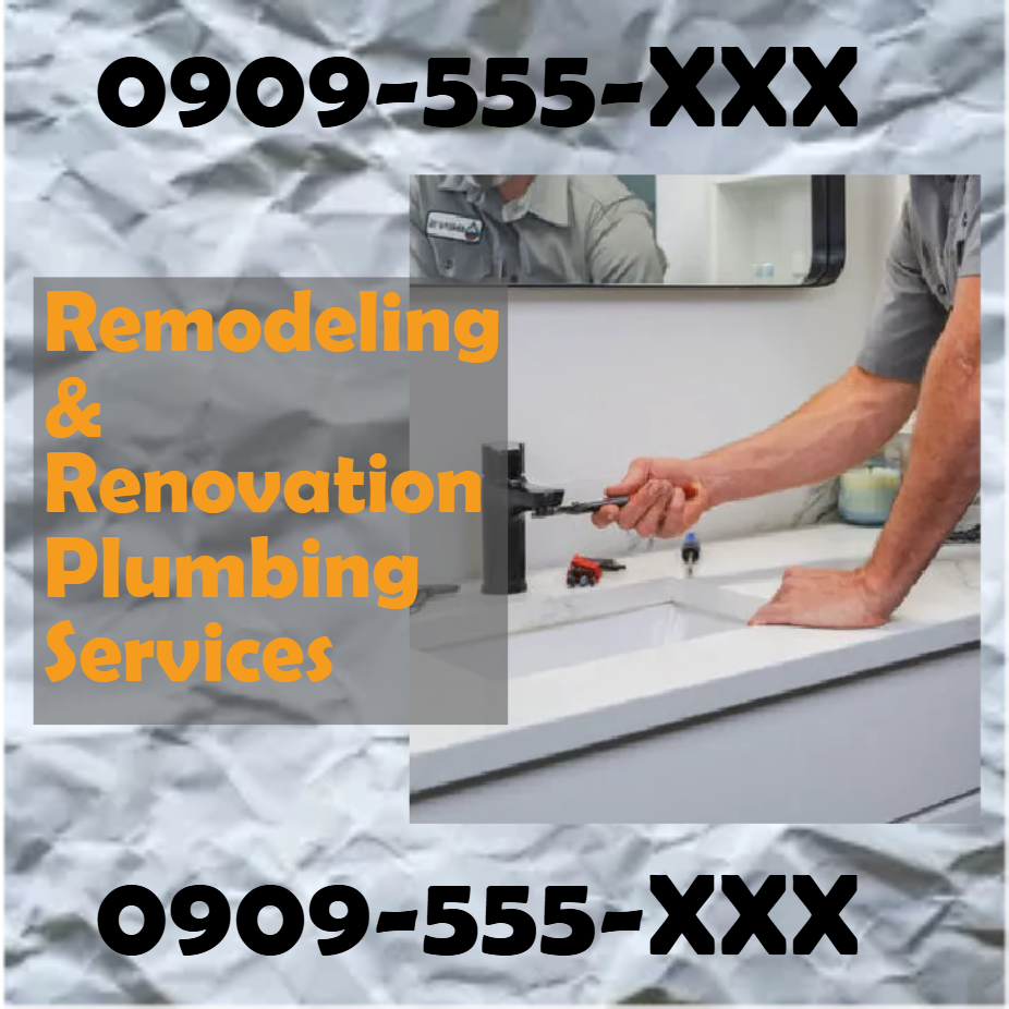 Custom Outdoor Yard Signs Multiple Sizes Remodeling and Renovation Plumbing Services