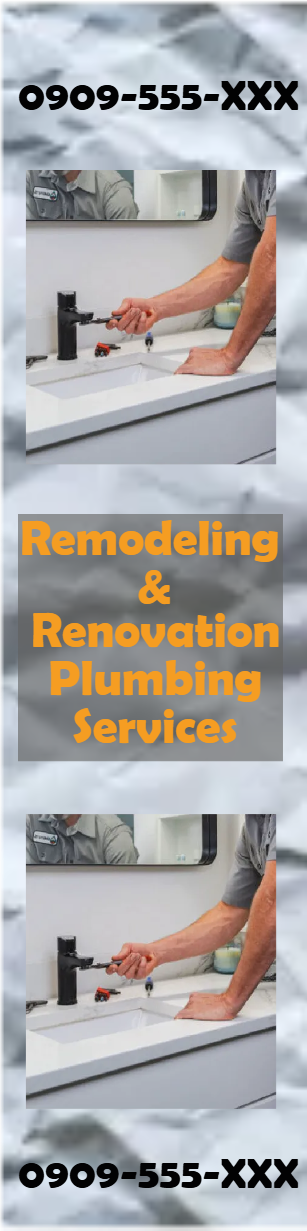 Custom Outdoor Yard Signs Multiple Sizes Remodeling and Renovation Plumbing Services