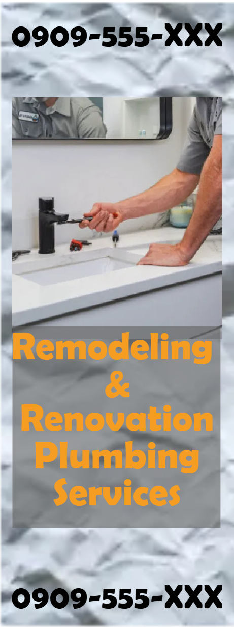 Custom Outdoor Yard Signs Multiple Sizes Remodeling and Renovation Plumbing Services