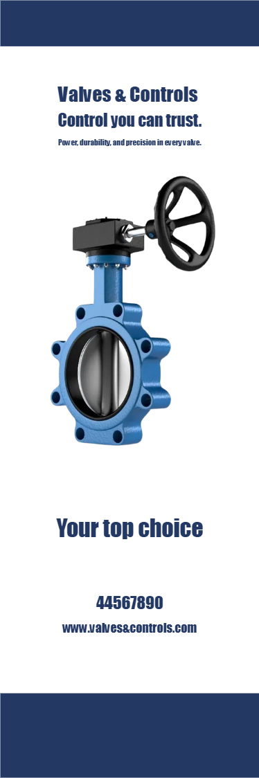 Custom Outdoor Yard Signs Multiple Sizes Valves & Controls 4