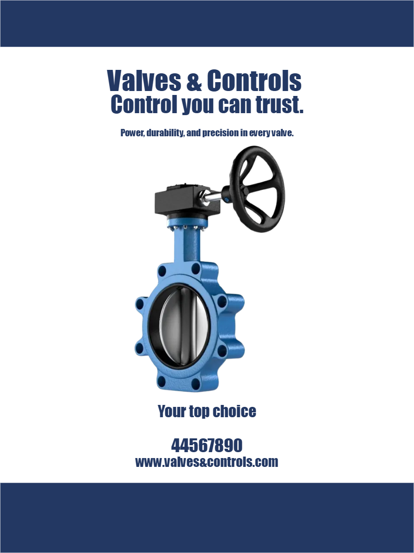 Custom Outdoor Yard Signs Multiple Sizes Valves & Controls 4