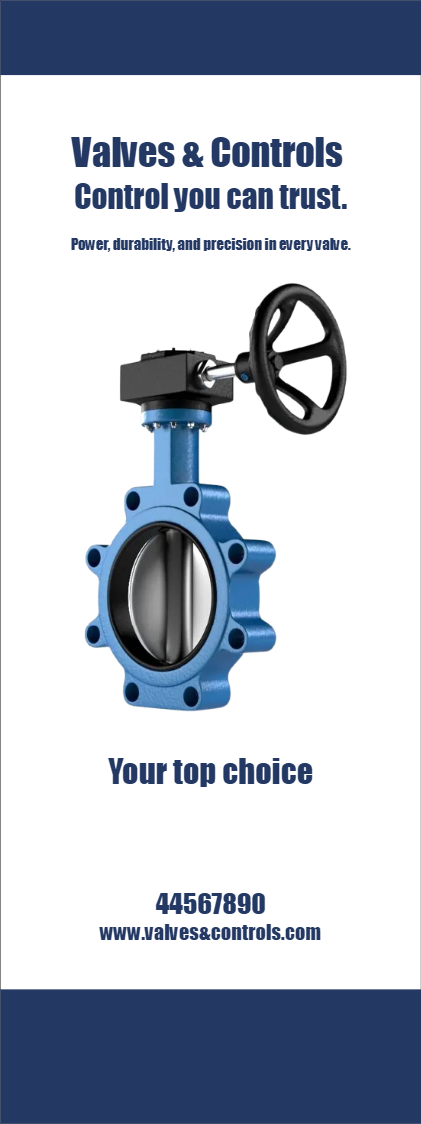 Custom Outdoor Yard Signs Multiple Sizes Valves & Controls 4