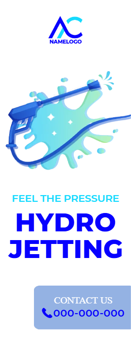 Custom Outdoor Yard Signs Multiple Sizes Hydro Jetting 5